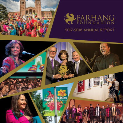 Farhang Annual Report 2018 cover
