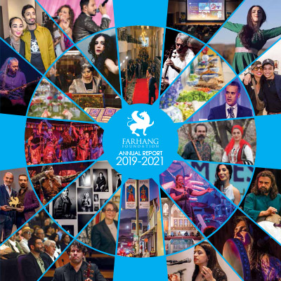 Farhang Annual Report 2021 cover