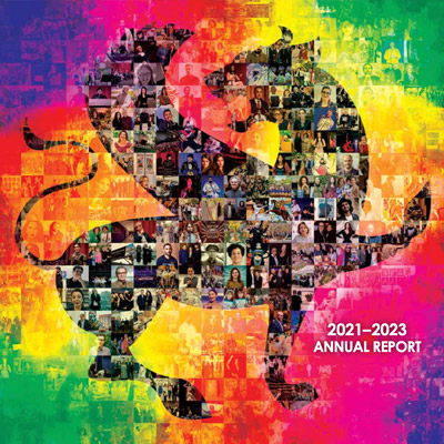 Farhang Annual Report 2023 cover