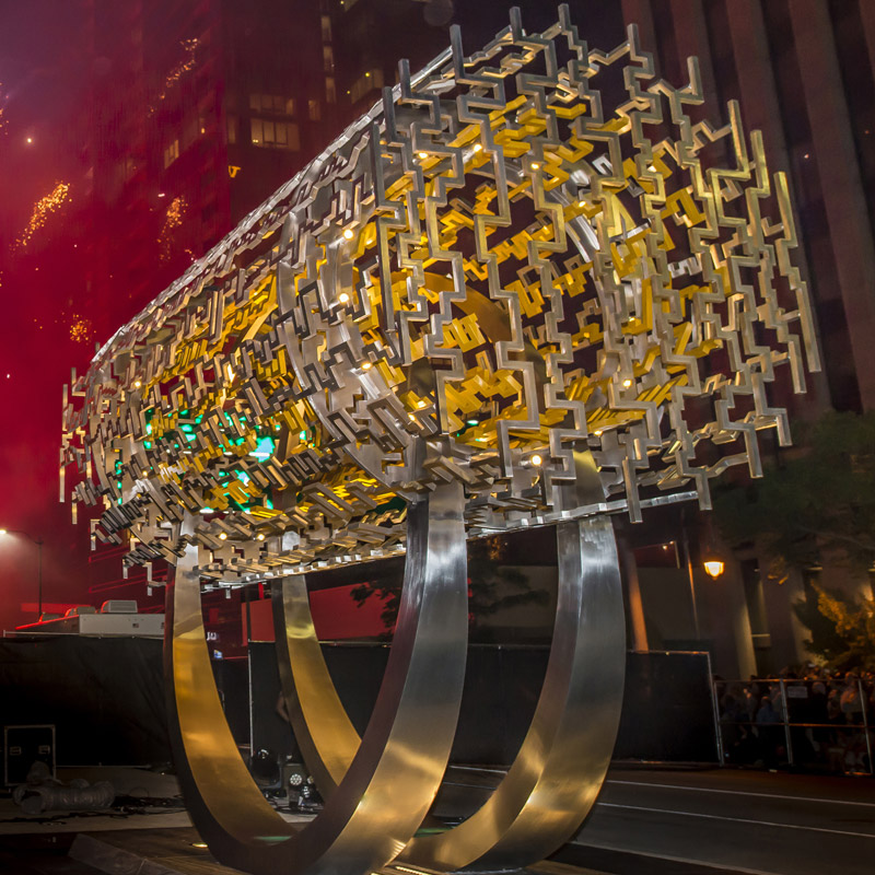 Farhang Contributors Freedom Sculpture